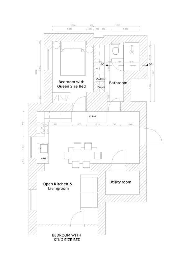 Luxurious 68M2 2Br 3-Room River View Apt In The Heart Of Pärnu Extérieur photo